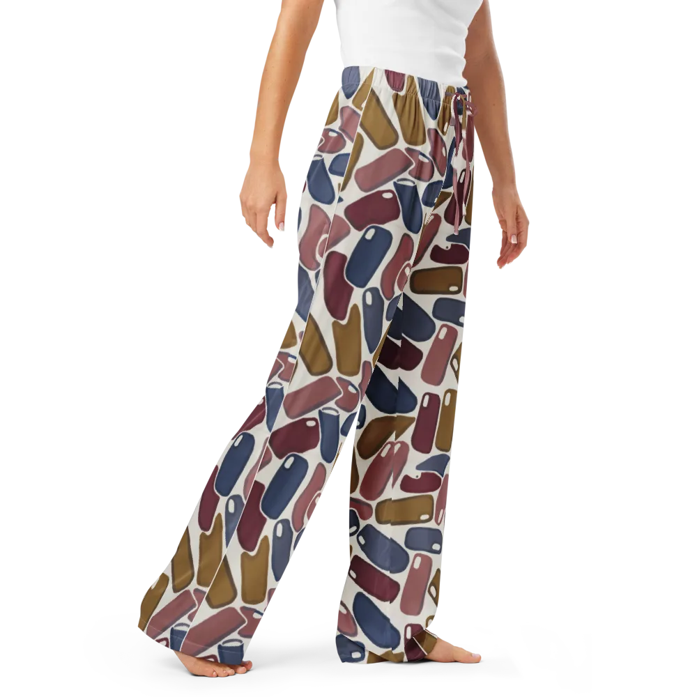 Chromatic Capsules on Women's Pajama Pants — Right Front