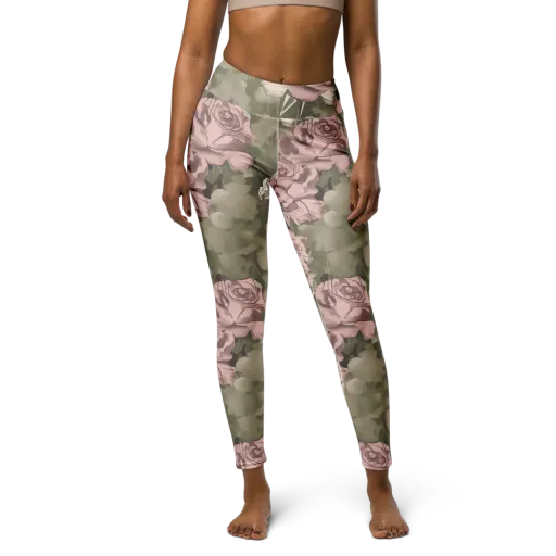 Rosewater Conservatory on a Yoga Leggings