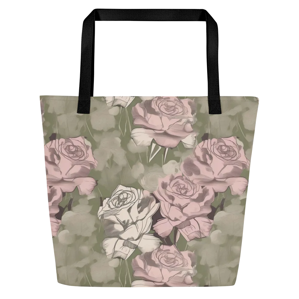 Rosewater Conservatory on Large Tote Bag W/ Pocket — Front