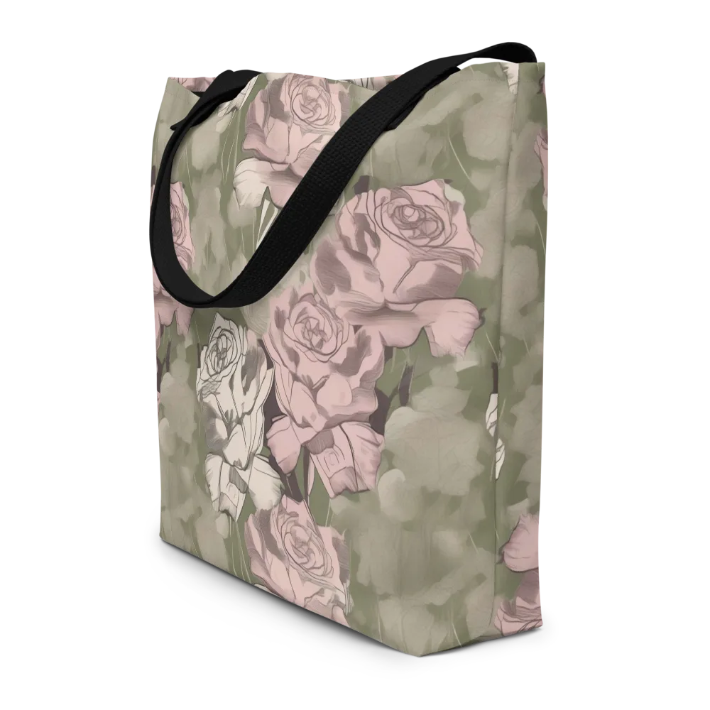 Rosewater Conservatory on Large Tote Bag W/ Pocket — Front