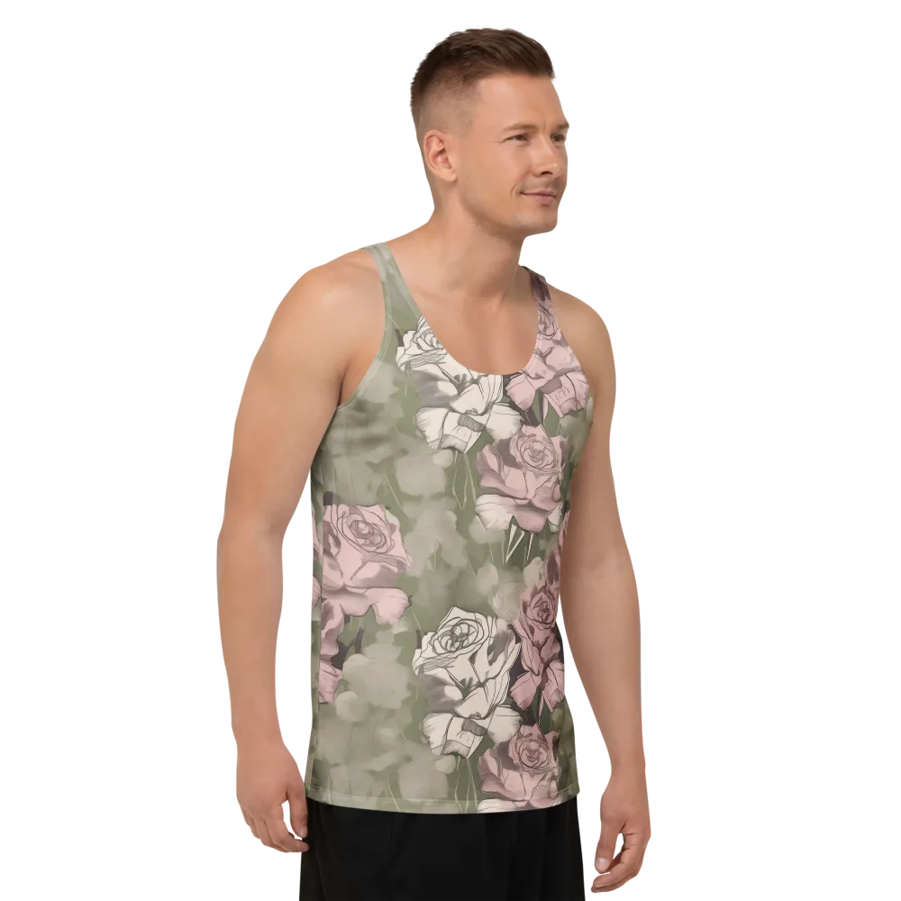 Rosewater Conservatory on Men's Tank Top — Right Front
