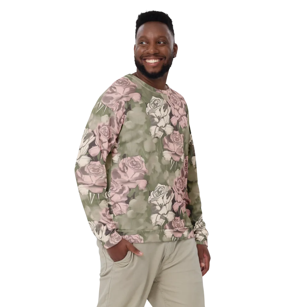 Rosewater Conservatory on Sweatshirt — Front