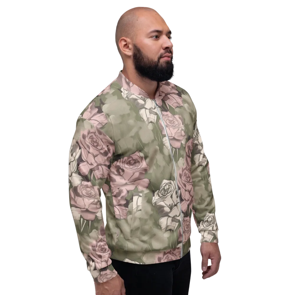 Rosewater Conservatory on Bomber Jacket — Right