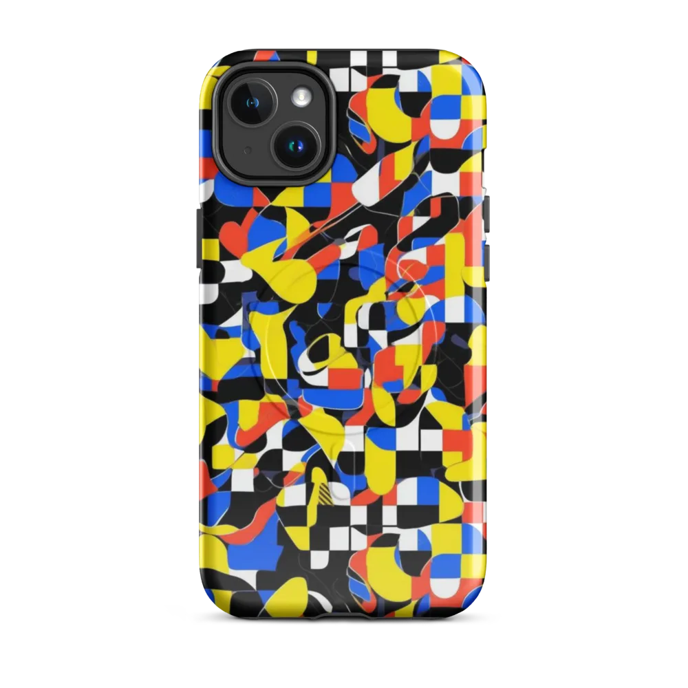 Midnight Geometry on MagSafe Tough Case for iPhone® — Front