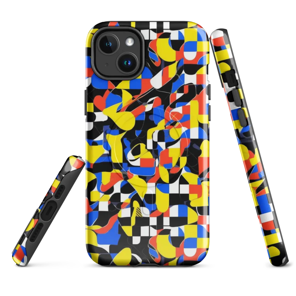 Midnight Geometry on MagSafe Tough Case for iPhone® — Front