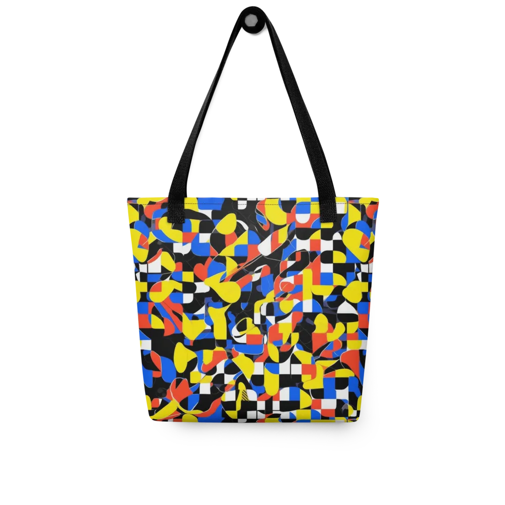 Midnight Geometry on Tote Bag — Front