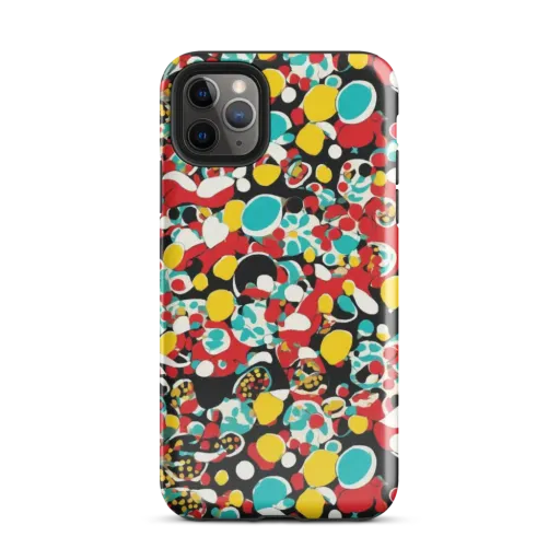 Neon Mingle on a Tough Case for iPhone®