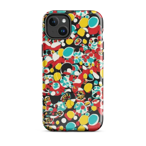 Neon Mingle on a MagSafe Tough Case for iPhone®