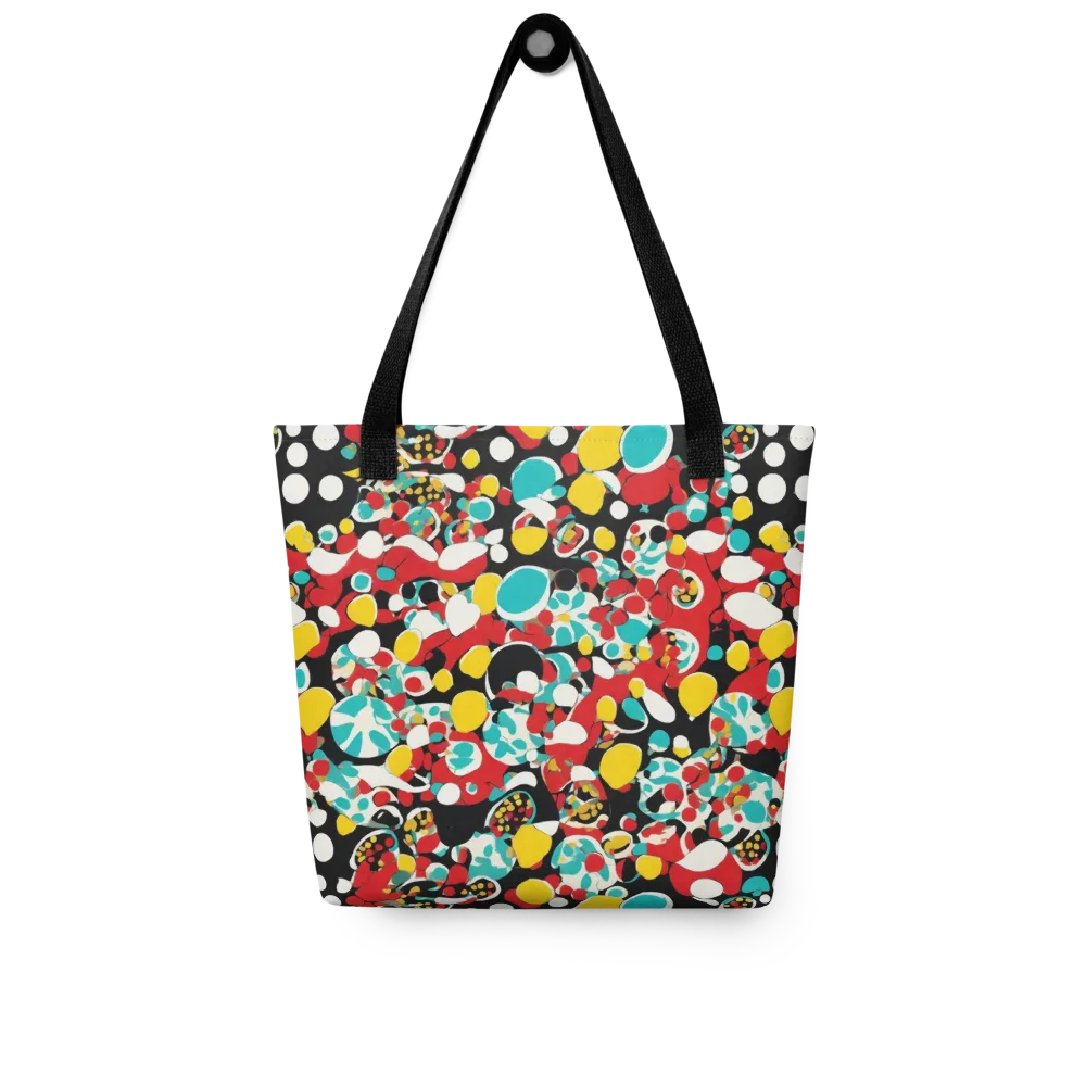 Neon Mingle on Tote Bag — Front
