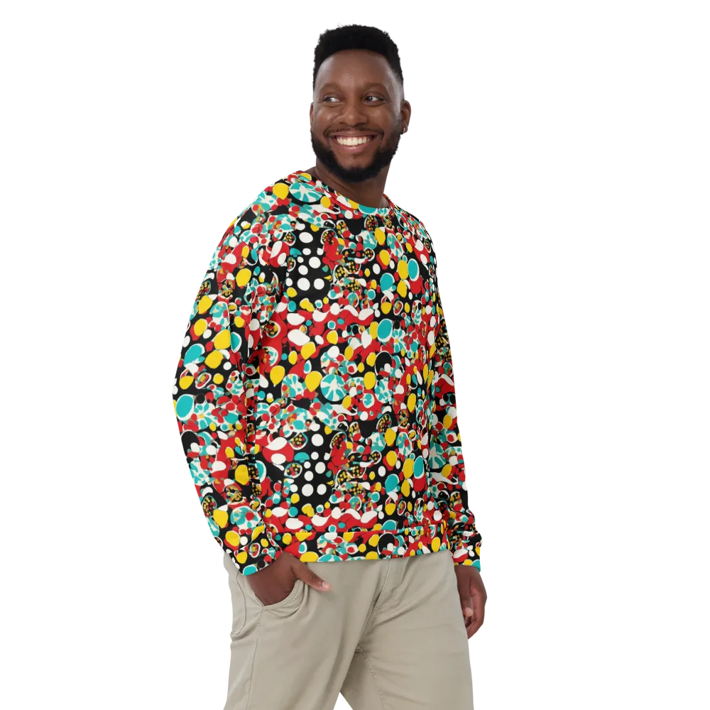 Neon Mingle on Sweatshirt — Front