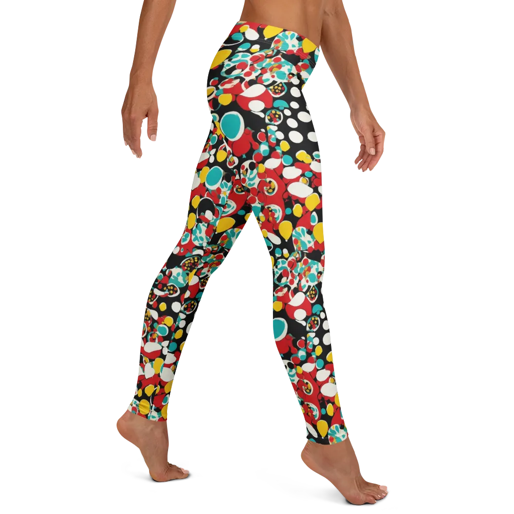 Neon Mingle on Leggings — Right