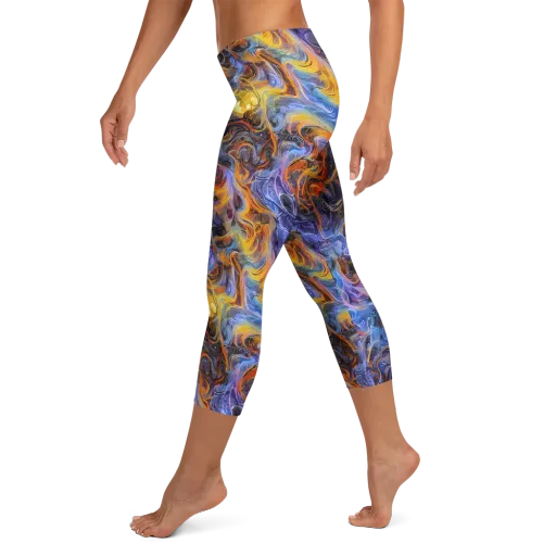 Mercury Mirage on a Capri Leggings