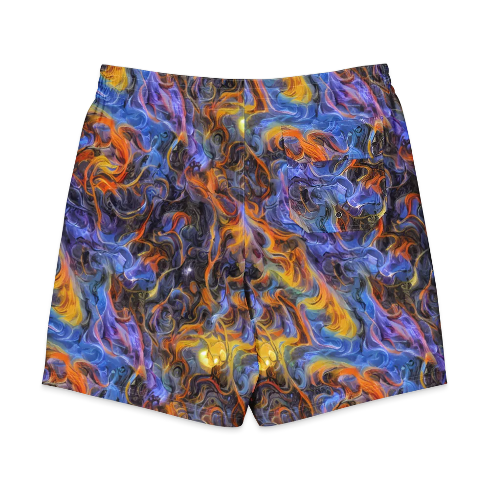 Mercury Mirage on Men's Board Shorts — Back