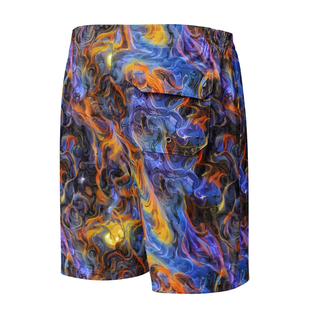 Mercury Mirage on Men's Board Shorts — Back