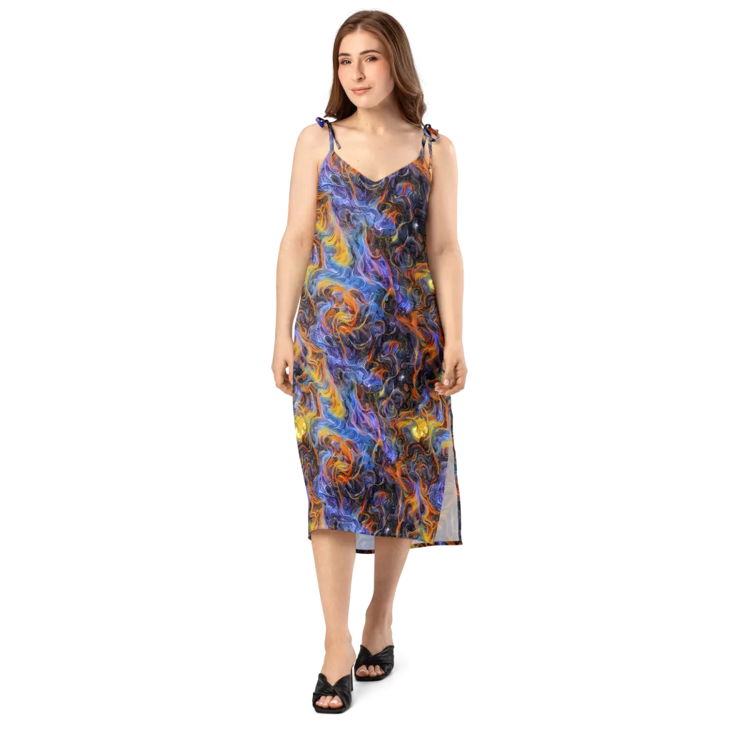 Mercury Mirage on Slip Dress — Front