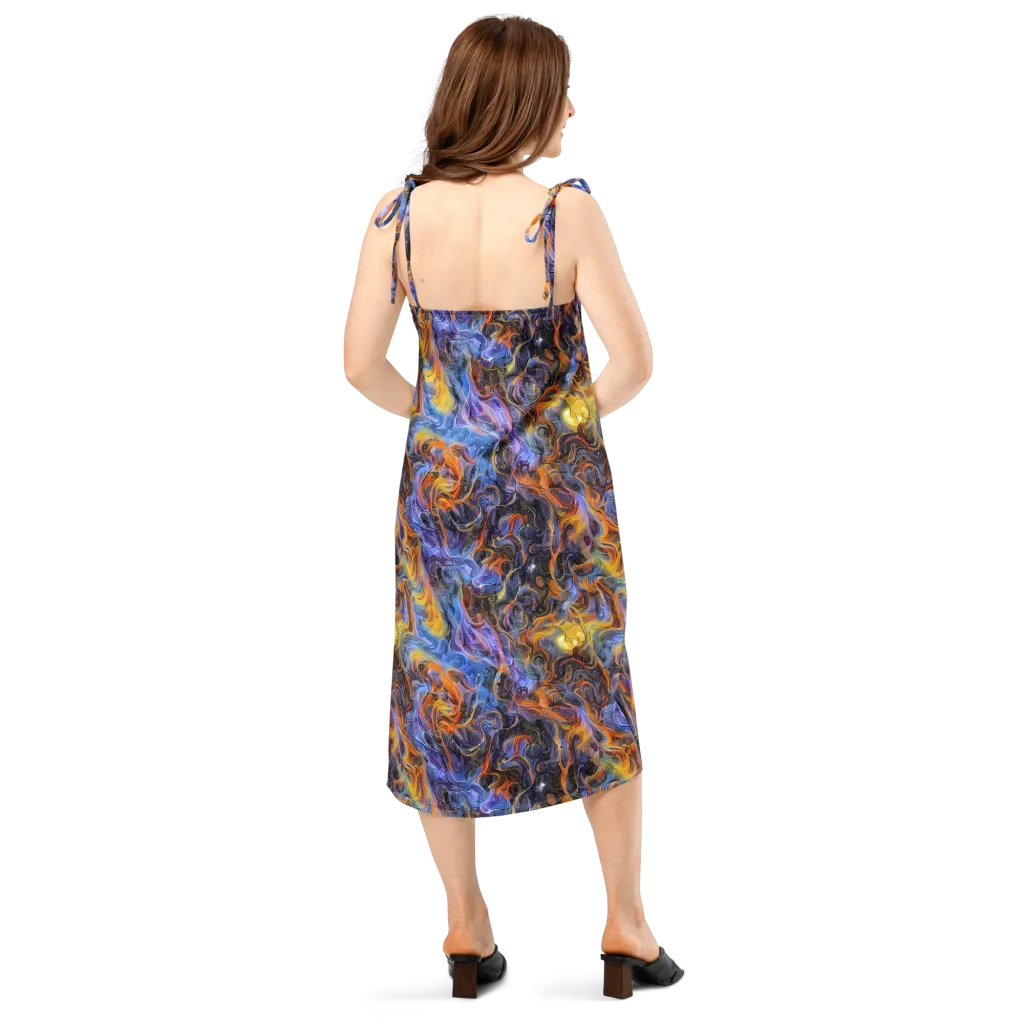 Mercury Mirage on Slip Dress — Back