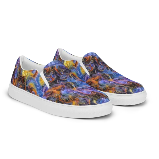 Mercury Mirage on a Men's Slip-On Canvas Shoes