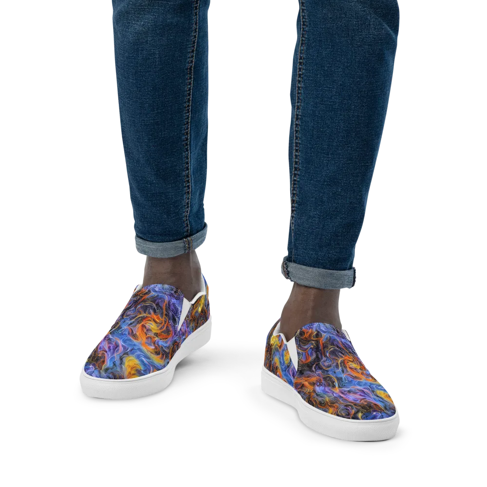 Mercury Mirage on Men's Slip-On Canvas Shoes — Front