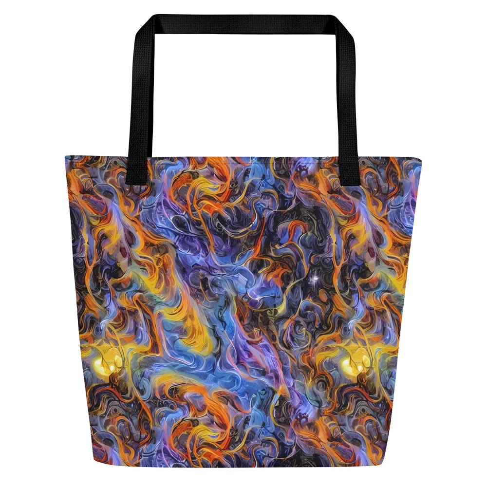 Mercury Mirage on Large Tote Bag W/ Pocket — Front