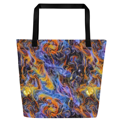 Mercury Mirage on a Large Tote Bag W/ Pocket