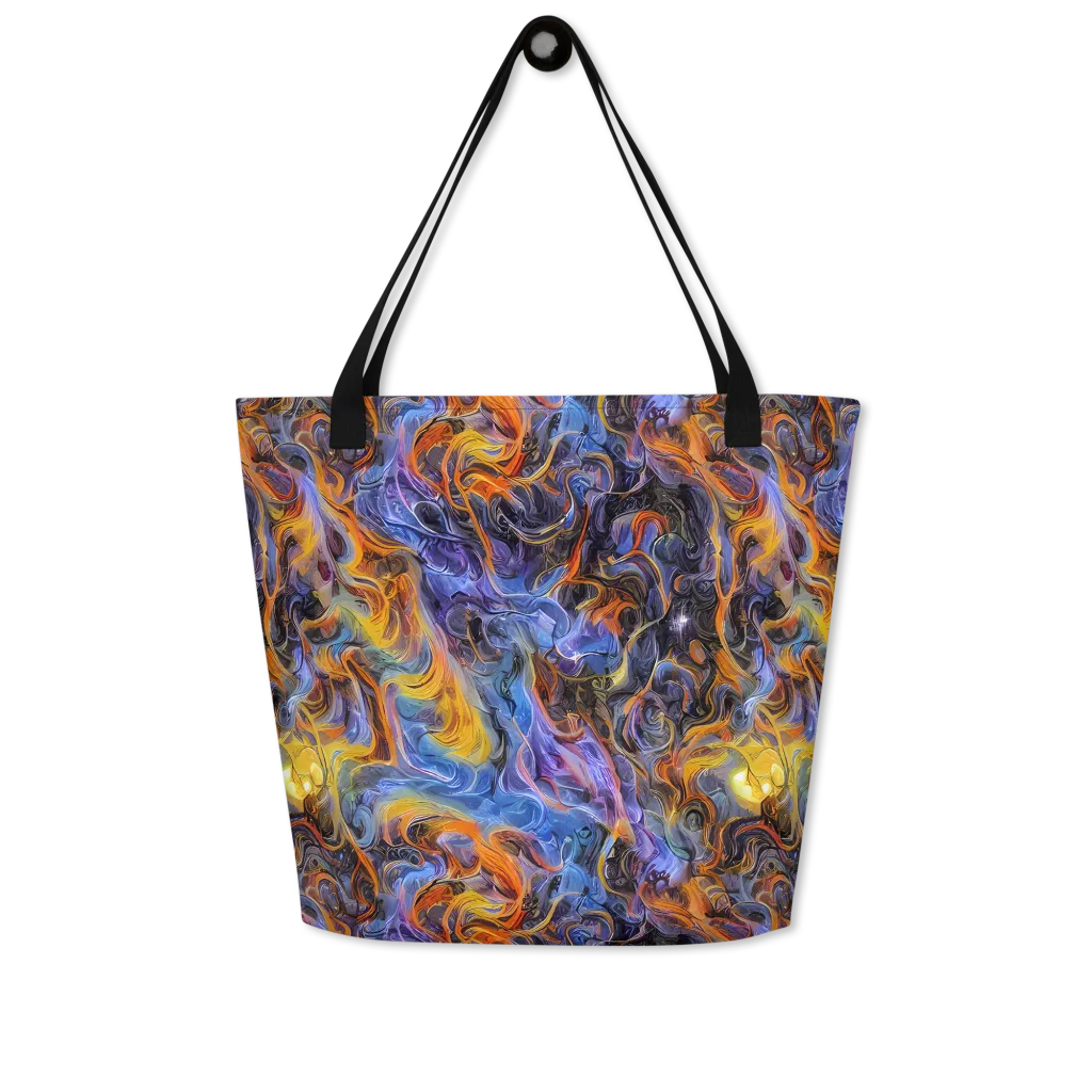 Mercury Mirage on Large Tote Bag W/ Pocket — Front