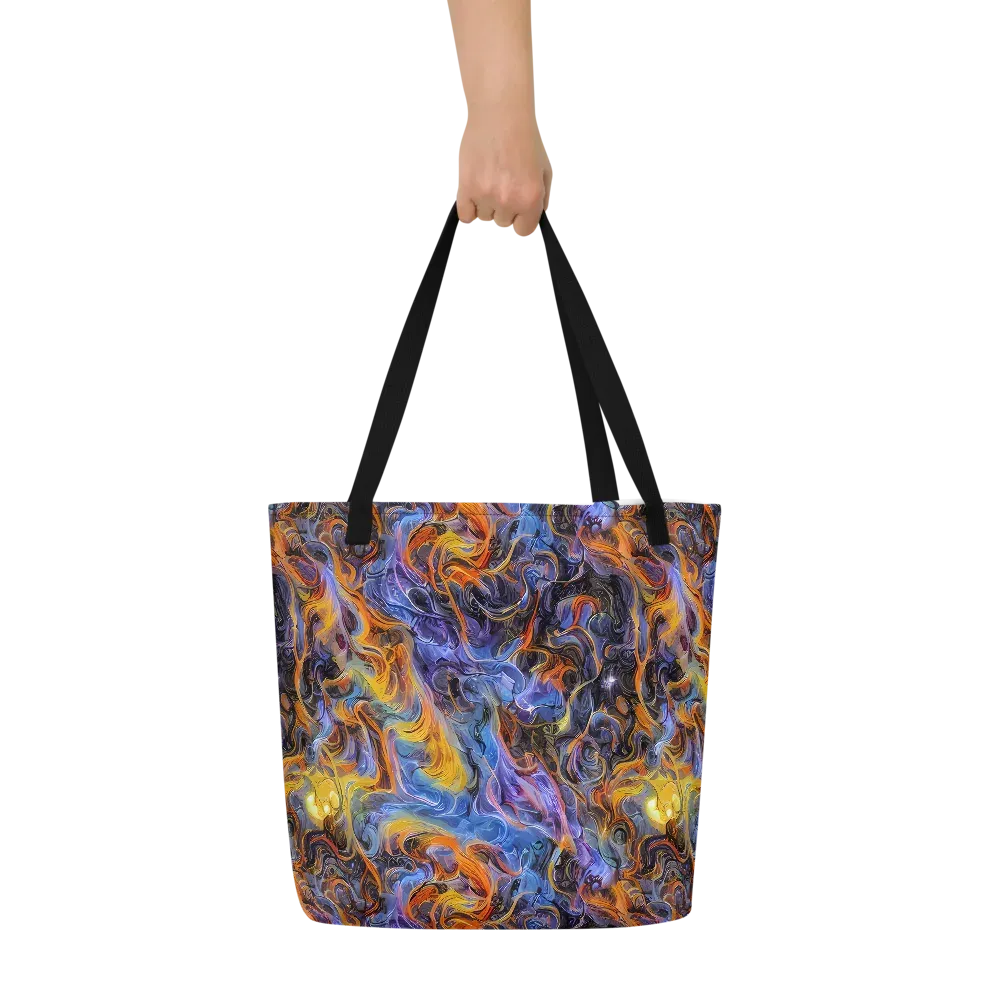 Mercury Mirage on Large Tote Bag W/ Pocket — Front