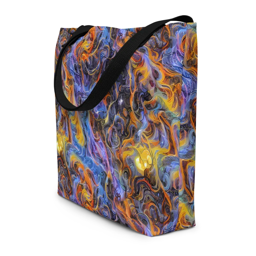 Mercury Mirage on Large Tote Bag W/ Pocket — Front