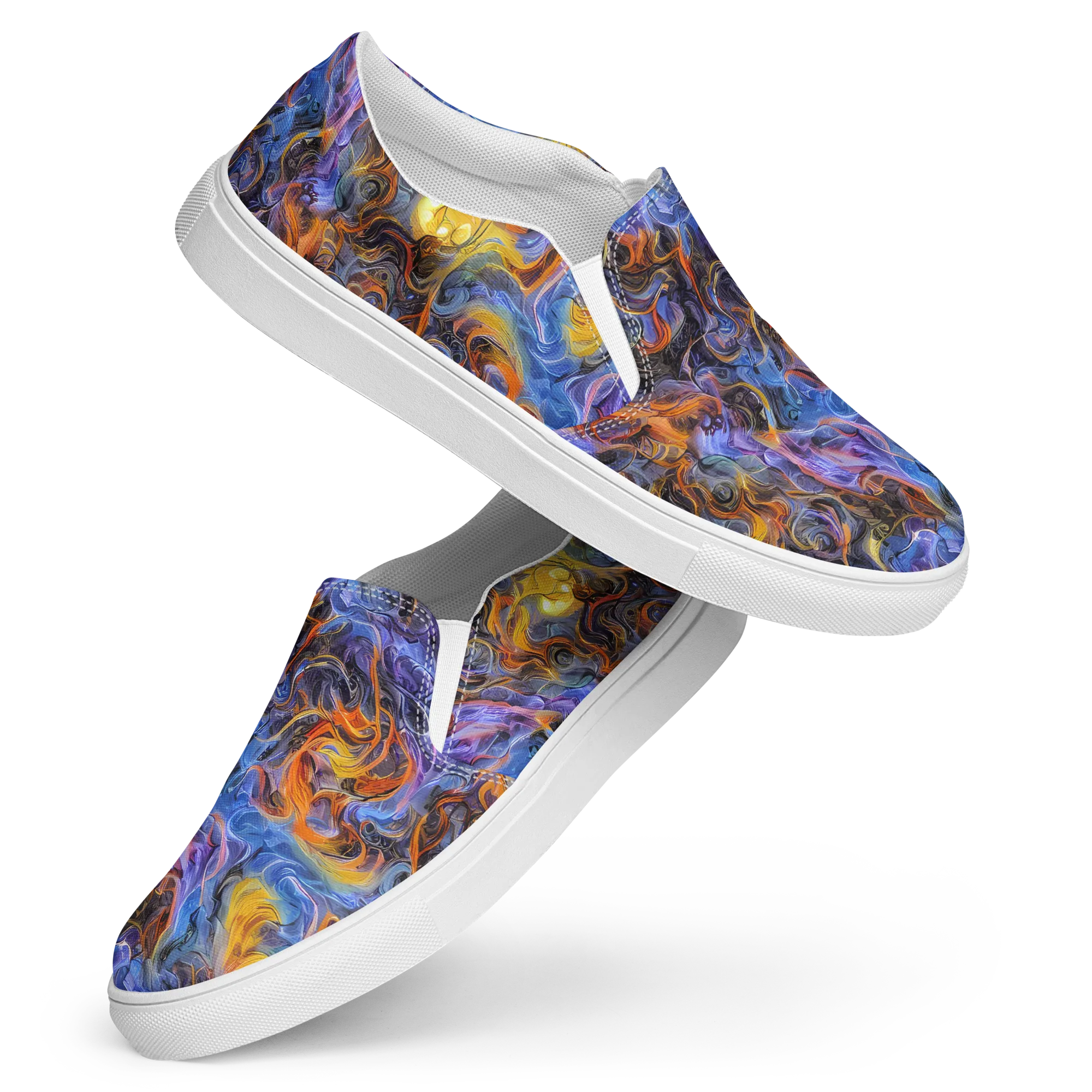 Mercury Mirage on Women's Slip-On Canvas Shoes — Front