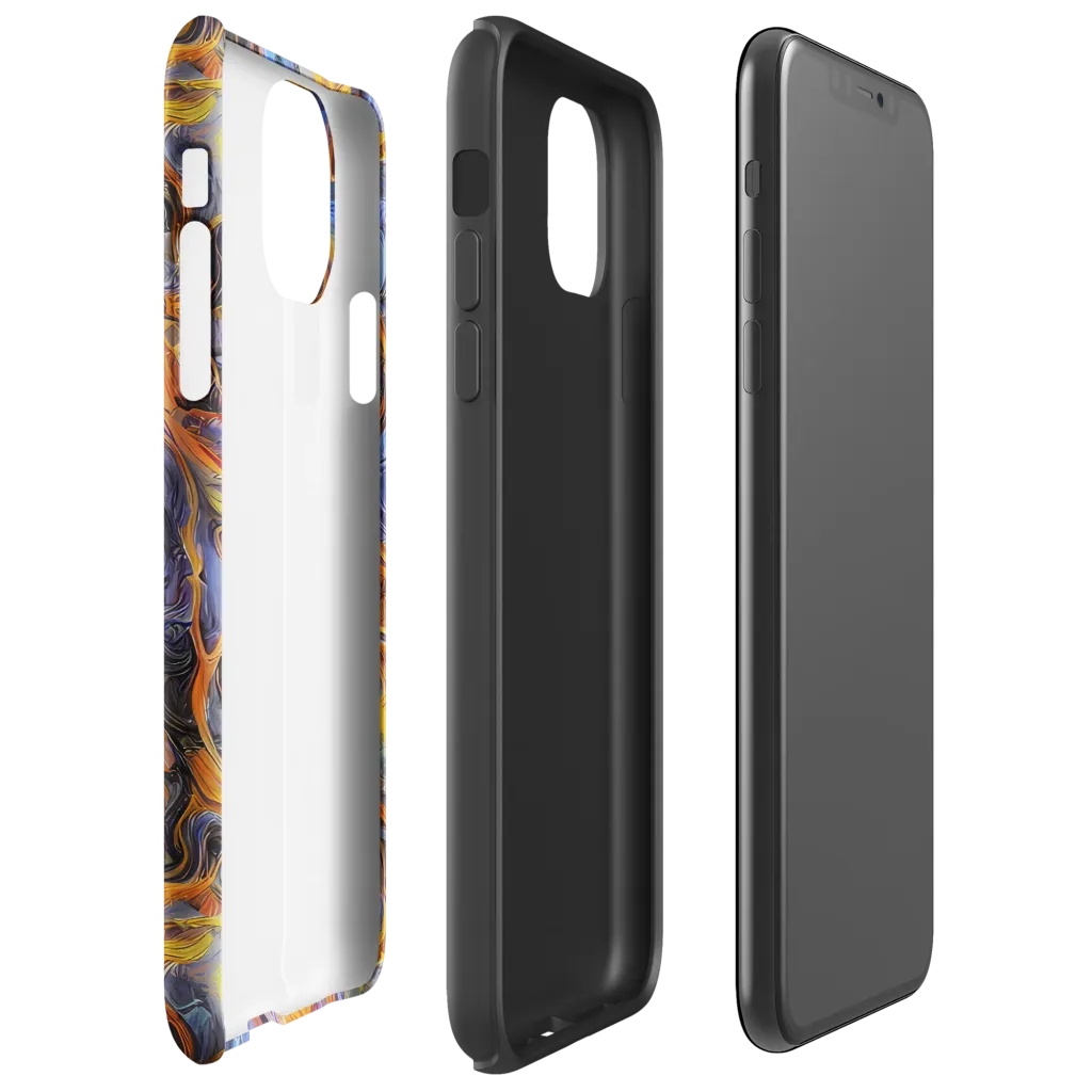 Mercury Mirage on Tough Case for iPhone® — Right