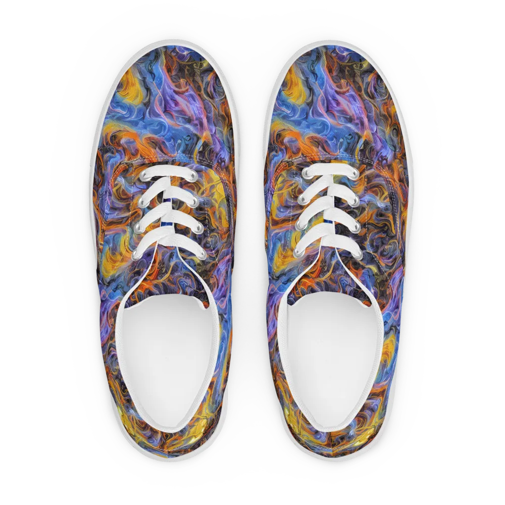 Mercury Mirage on Men's Lace-Up Canvas Shoes — Front