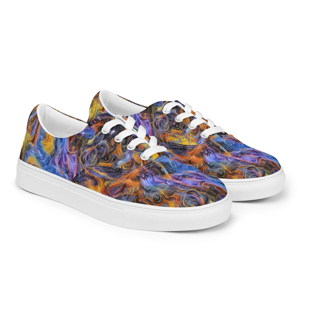 Mercury Mirage on Men's Lace-Up Canvas Shoes — Right Front