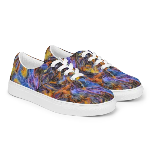 Mercury Mirage on a Men's Lace-Up Canvas Shoes