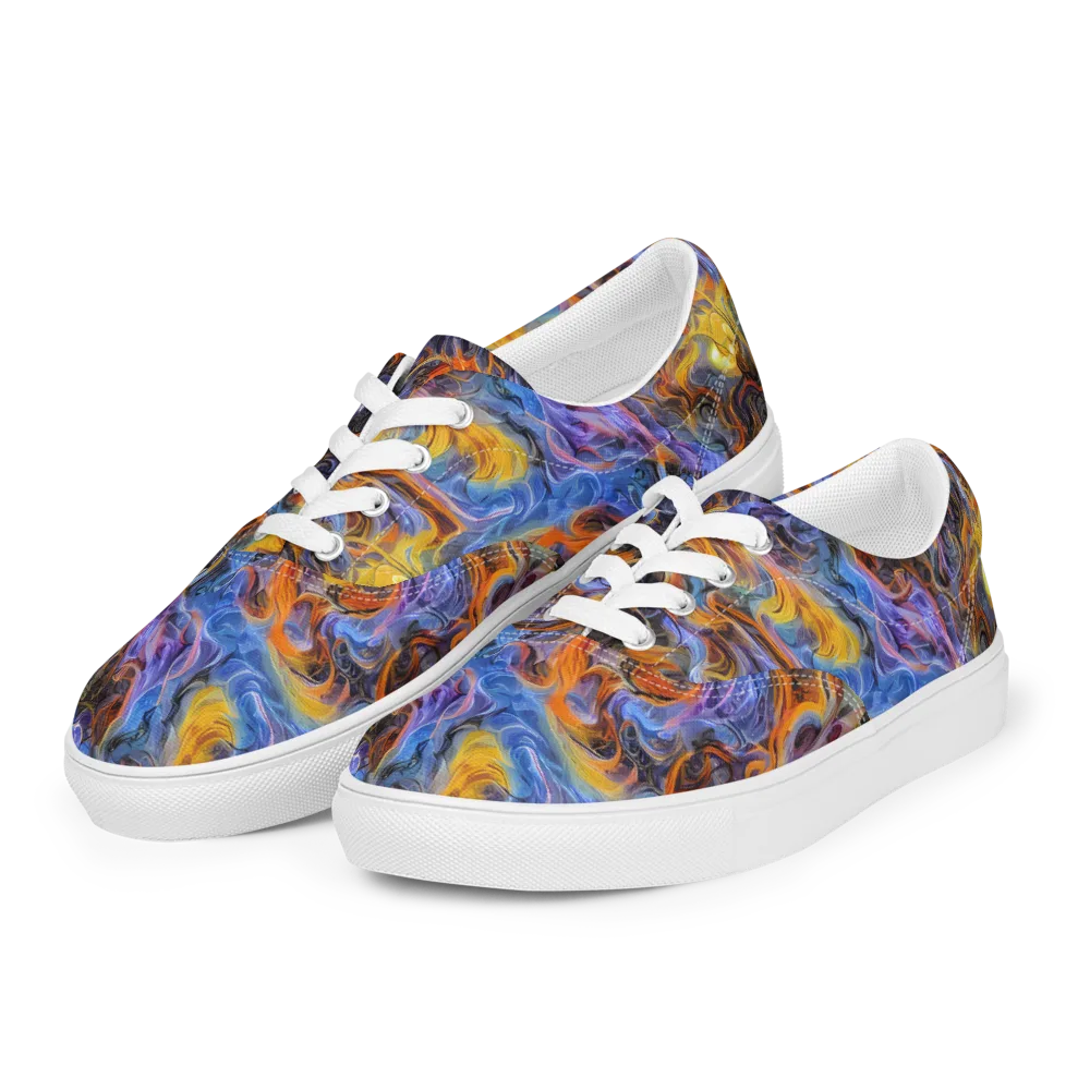 Mercury Mirage on Men's Lace-Up Canvas Shoes — Left Front