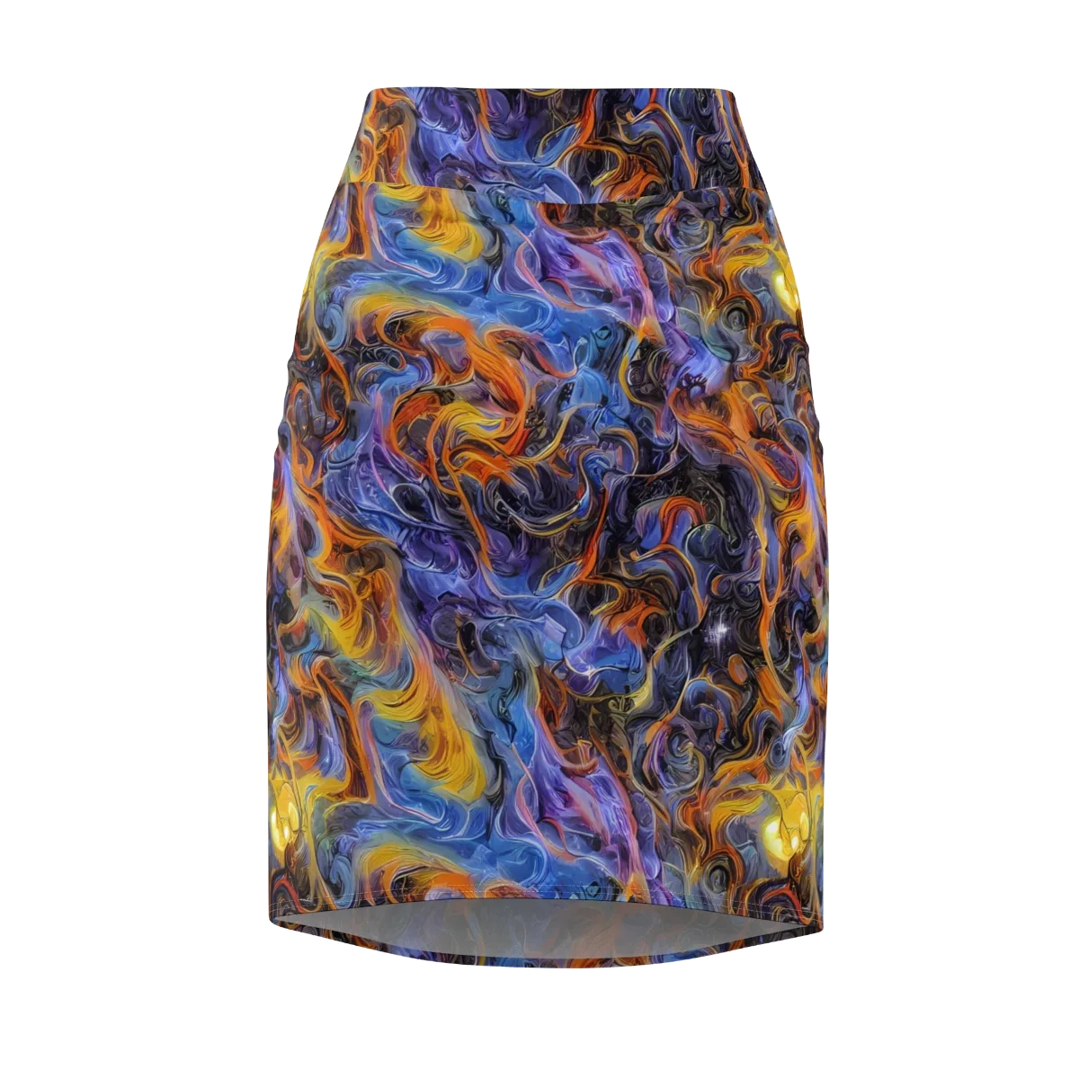 Mercury Mirage on Pencil Skirt — Front
