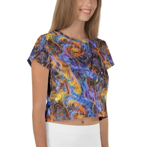 Mercury Mirage on a Crop Tee