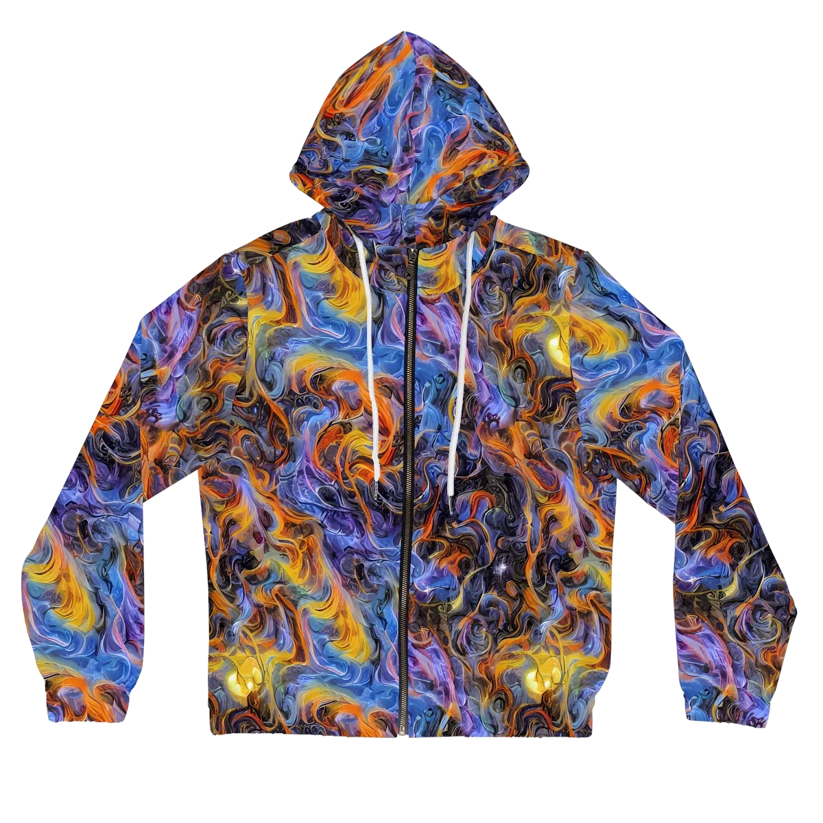 Mercury Mirage on Women's Full-Zip Hoodie — Front