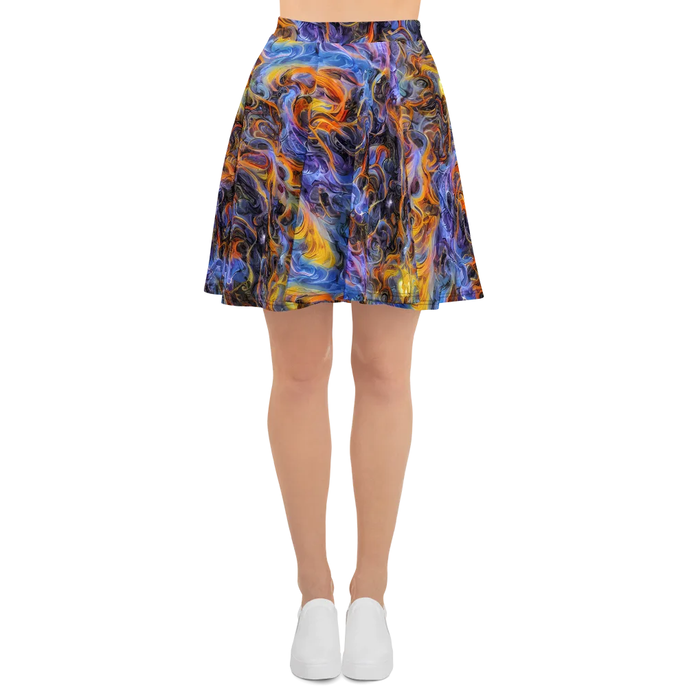 Mercury Mirage on Skater Skirt — Front