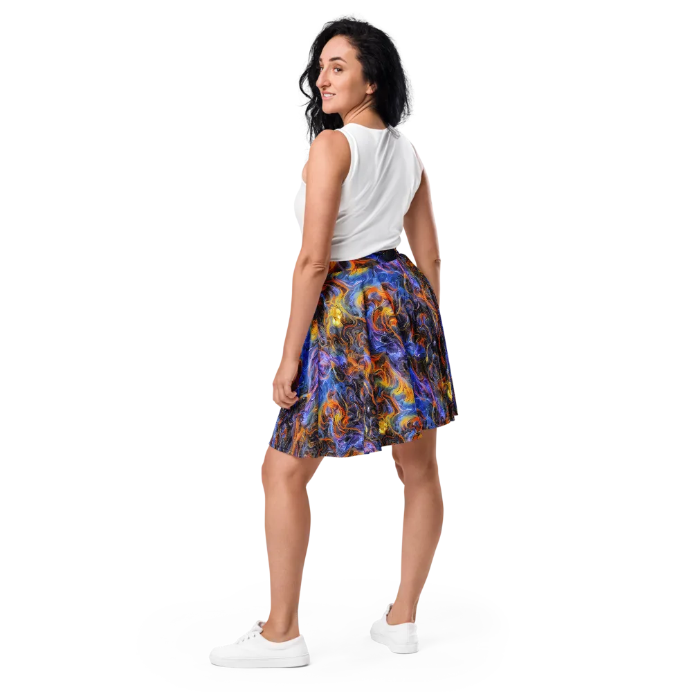 Mercury Mirage on Skater Skirt — Back