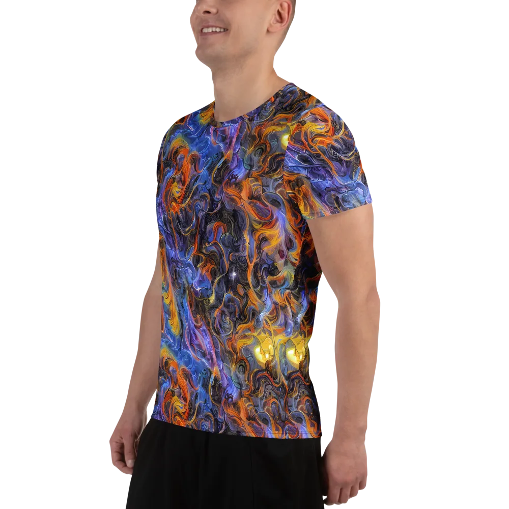 Mercury Mirage on Men's Athletic T-Shirt — Left