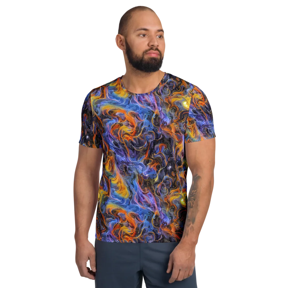 Mercury Mirage on Men's Athletic T-Shirt — Front