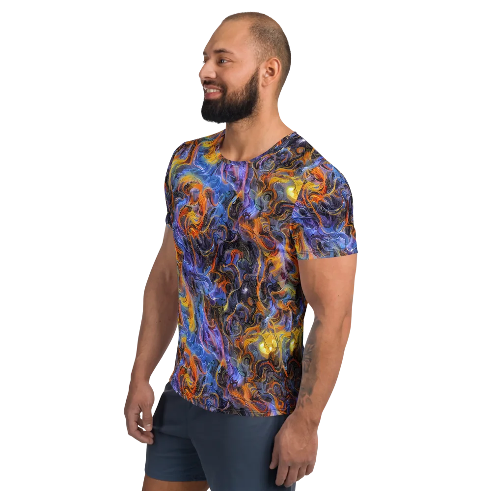 Mercury Mirage on Men's Athletic T-Shirt — Left