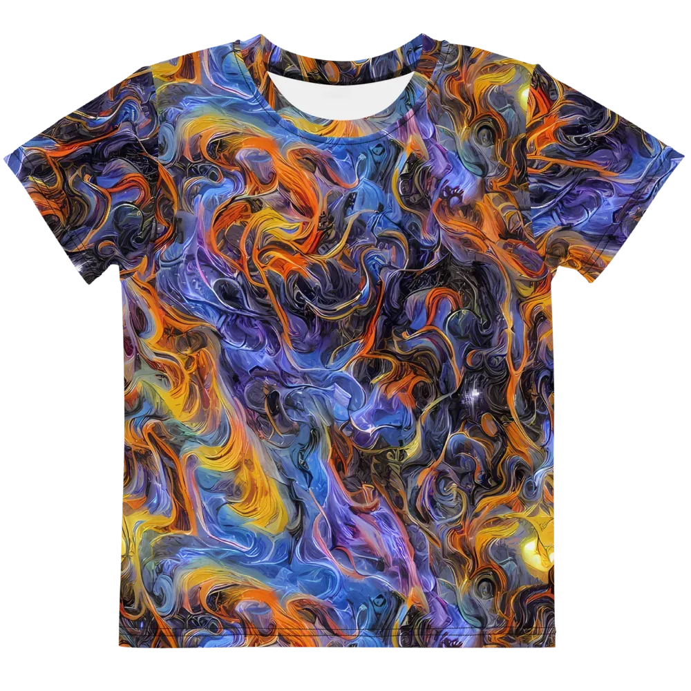 Mercury Mirage on Kids Crew Neck T-Shirt — Front