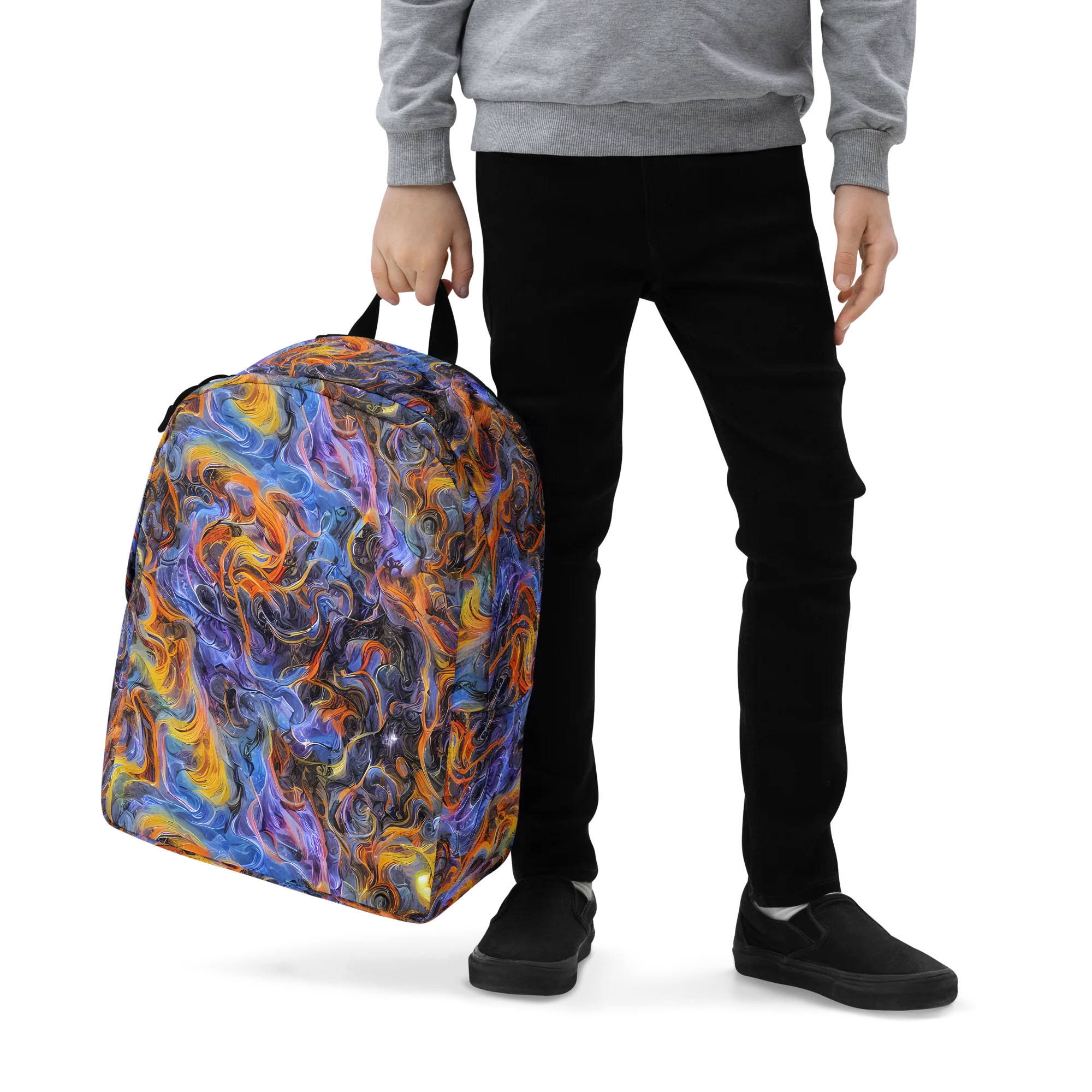 Mercury Mirage on Minimalist Backpack — Zoomed-in
