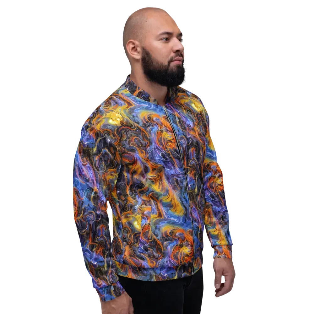 Mercury Mirage on Bomber Jacket — Right