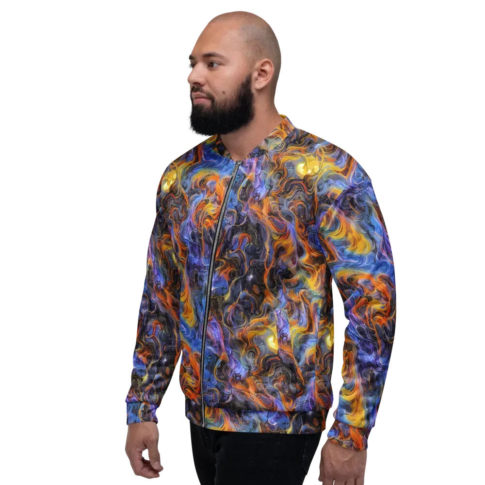 Mercury Mirage on Bomber Jacket — Left