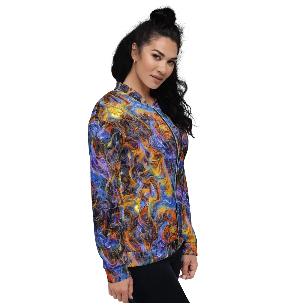 Mercury Mirage on Bomber Jacket — Right
