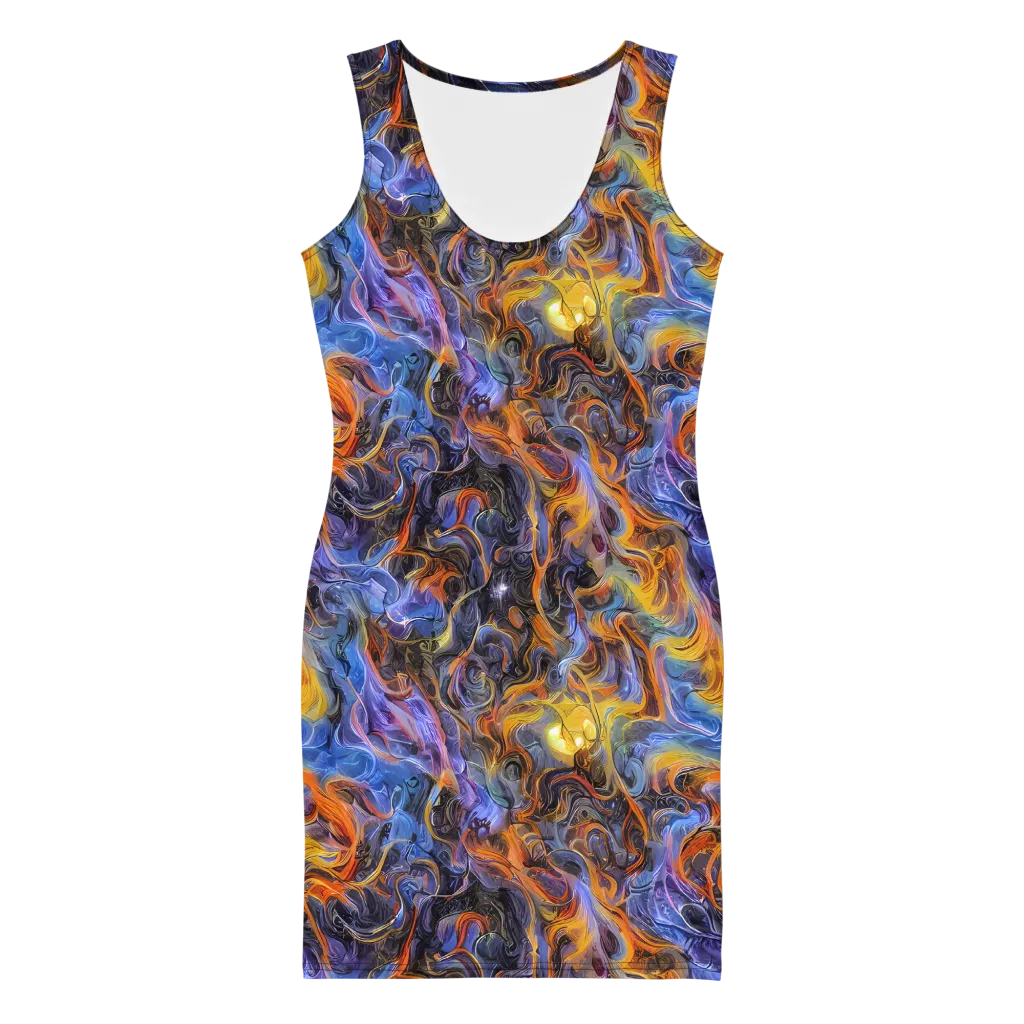 Mercury Mirage on Bodycon Dress — Front
