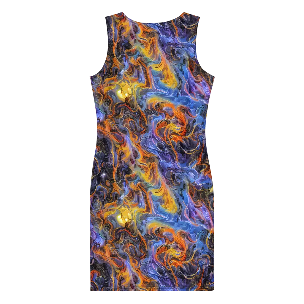 Mercury Mirage on Bodycon Dress — Back
