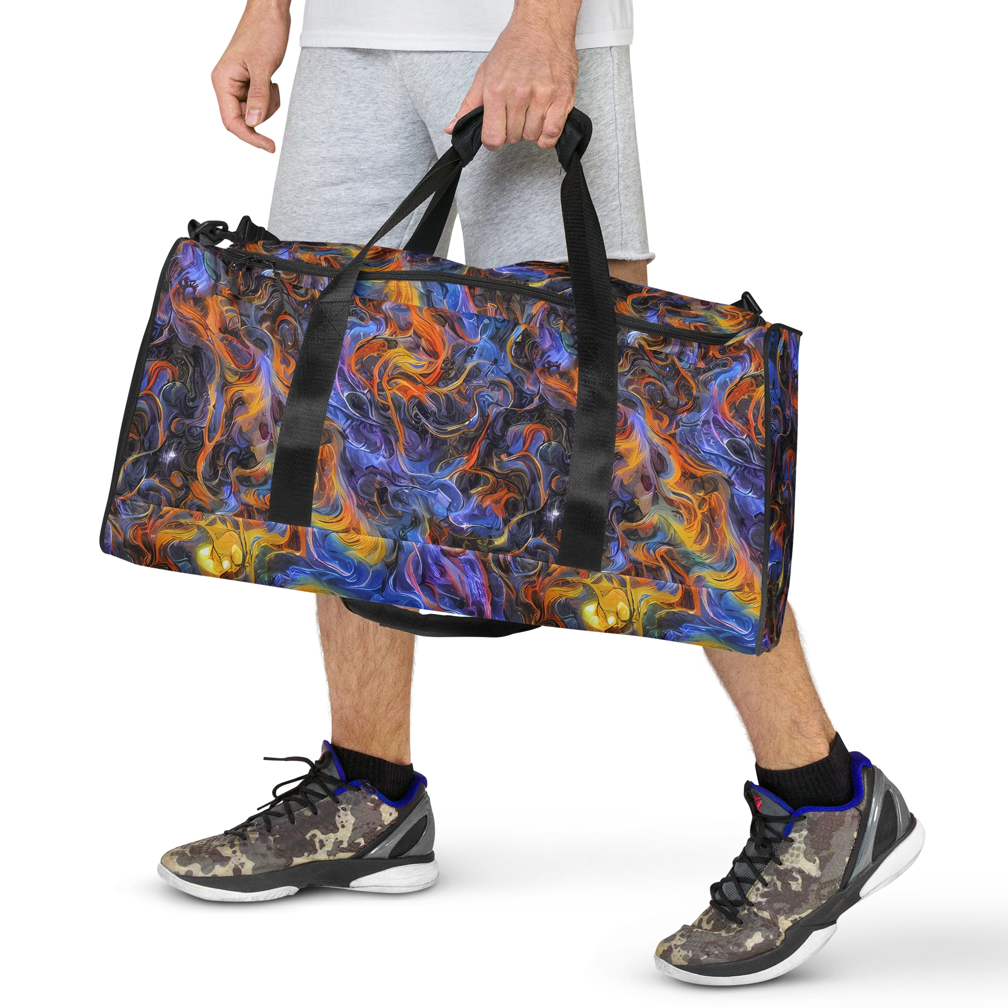 Mercury Mirage on Duffle Bag — Front