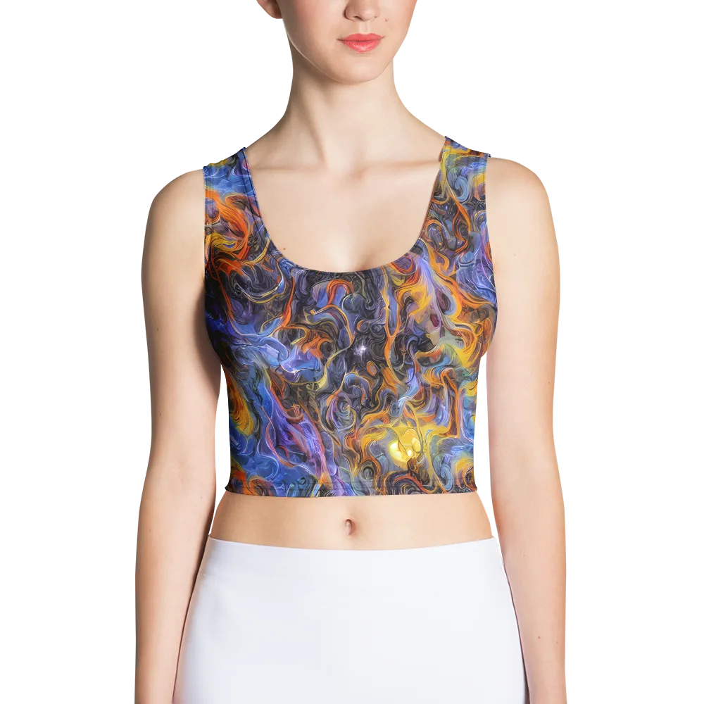 Mercury Mirage on Crop Top — Front